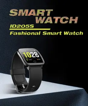 ID205S Smart Watch para as Mulheres relógio de Pulso Caloria Esportes Smartwatch Homem observa Heart Rate Monitor de Sono de Fitness Tracker Pulseira